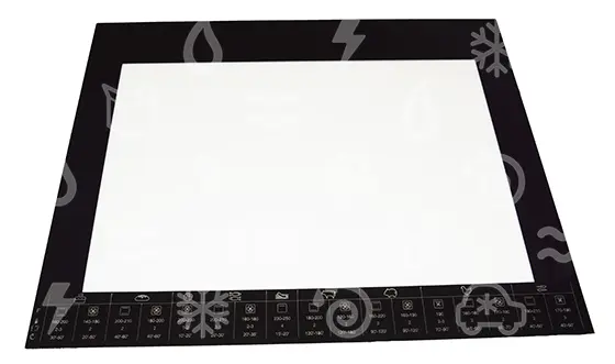 sklo dveří trouby AMICA, 390 x 469 mm, vnitřní